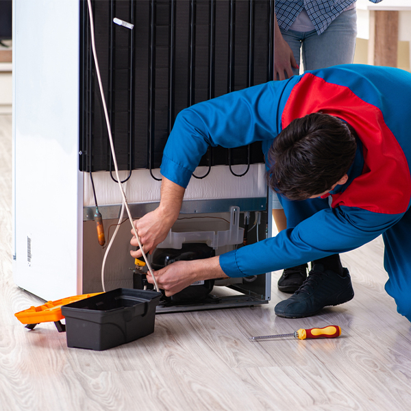 will the repair service cause any damage to my refrigerator in Solvay